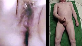 An amateur masturbates for his girlfriend in California